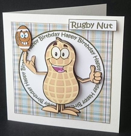 Rugby nut birthday by Sue Soules