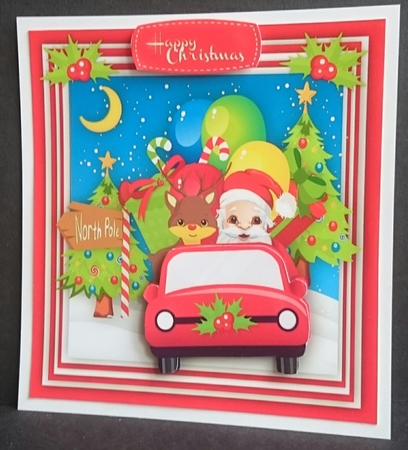 Santas On His Way,  by Sue Soules