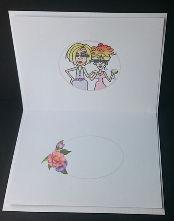 Rita and J.J sisters and friends insert by Sue Soules