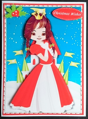 Beautiful Christmas Princess 3  by Sue Soules