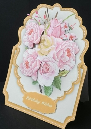 Beautiful over The Edge With Roses 1,  by Sue Soules