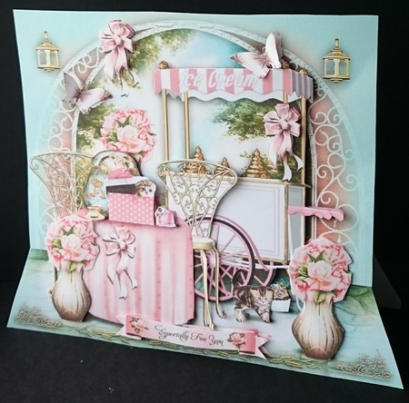 Pink Summer Garden Card Mini Kit by Sue Soules