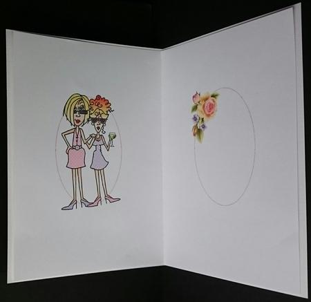 Rita and j.j drunk with friends insert by Sue Soules