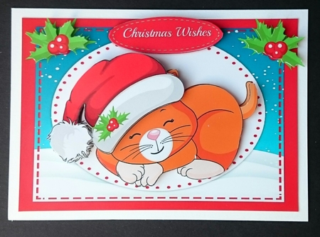 Kittys Christmas Nap by Sue Soules