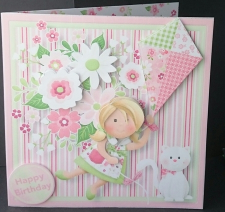 Birthday Girl - Gift Pocket Card Mini Kit by Sue Soules