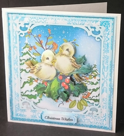 Birds Singing in the Holly  by Sue Soules
