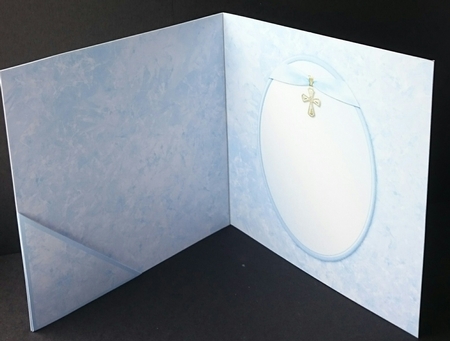 Boy Christening - Gift Pocket Card Mini Kit by Sue Soules