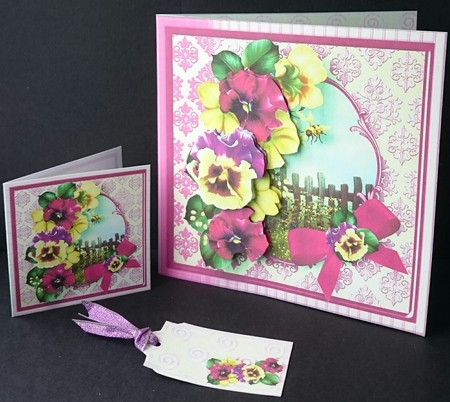 Summer Garden - Gift Pocket Card Mini Kit by Sue Soules