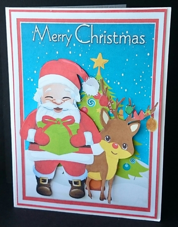 Santa and Roudoff by Sue Soules