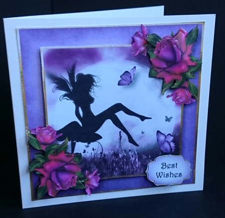 Full Moon Fae & Twilight Roses by Sue Soules
