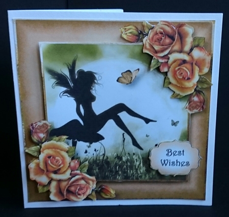 Full Moon Fae & Autumn Roses by Sue Soules