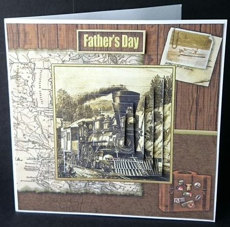 Steam Train Mini Kit by Sue Soules