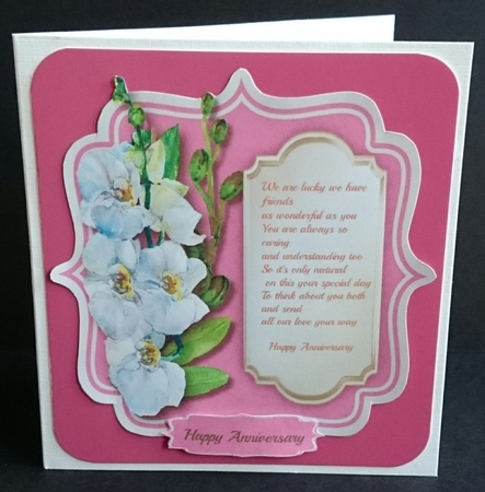  Anniversary  Wishes to Special Friends  by Sue Soules