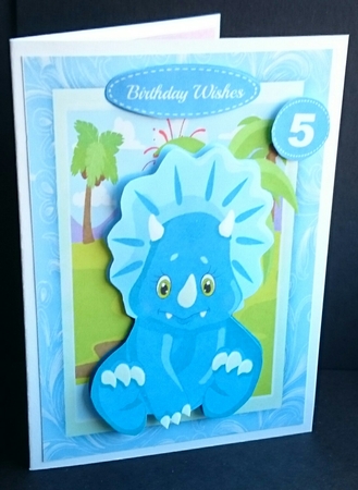 Dinos Birthday Wishes  2 by Sue Soules