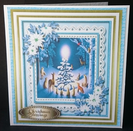 Forest Friends at Christmas  by Sue Soules