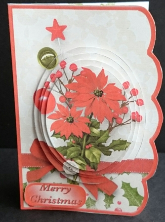Vintage Christmas - Scallop Edged Card Mini Kit by Sue Soules