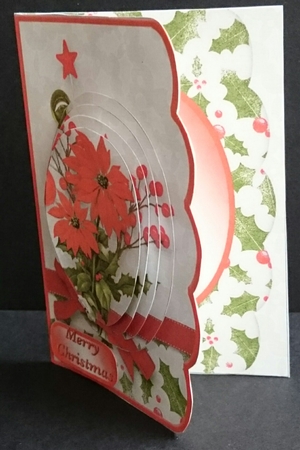 Vintage Christmas - Scallop Edged Card Mini Kit by Sue Soules