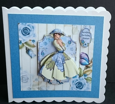 The Blue Rose Garden by Sue Soules