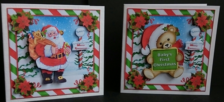Christmas bumper kit with 12 new sheets of cute decoupage by Sue Soules