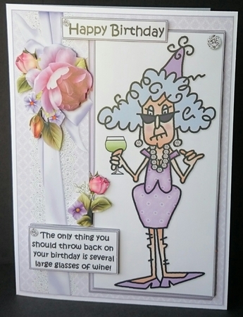 Stella knows what to throw back quick card by Sue Soules