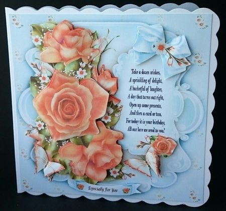 Orange Roses Bouquet Mini Kit by Sue Soules