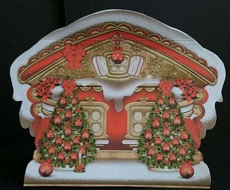Christmas Winter Workshop with Santa Card Mini Kit by Sue Soules