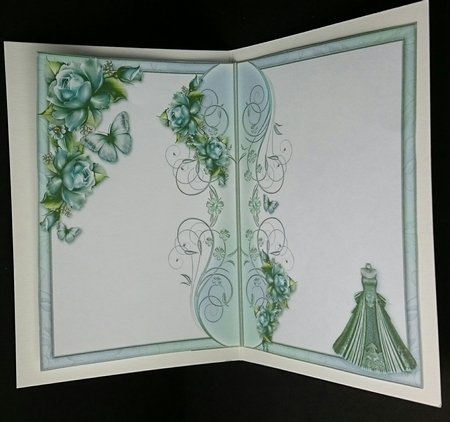 The Moonlit Dress Blank Insert by Sue Soules