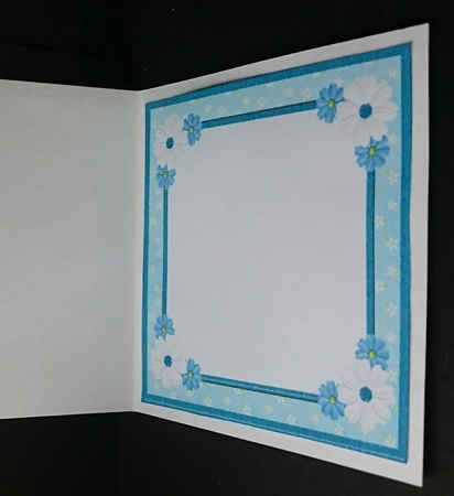 New Baby Boy Card Insert (blank) by Sue Soules
