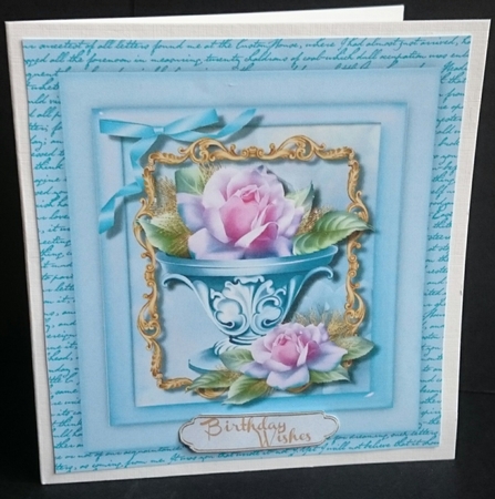 Beautiful pink Roses in a Bowl by Sue Soules