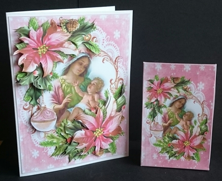 The beautiful Madonna and child mini kit by Sue Soules