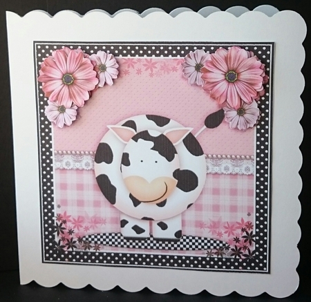  COW 8x8 Card Front Sheet  4 by Sue Soules