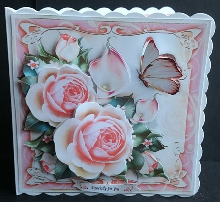 Roses with Butterfly Mini Kit by Sue Soules