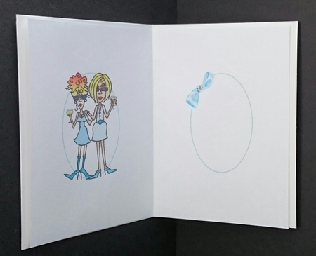 Rita and J.J. old chums insert by Sue Soules