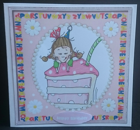 Pollys Slice of cake  by Sue Soules