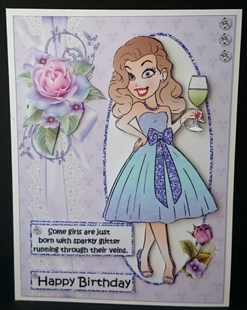 Girls and sparkly glitter  by Sue Soules