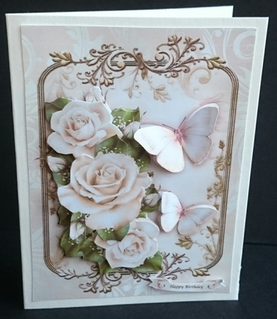 White Roses for All Occasions Mini Kit by Sue Soules