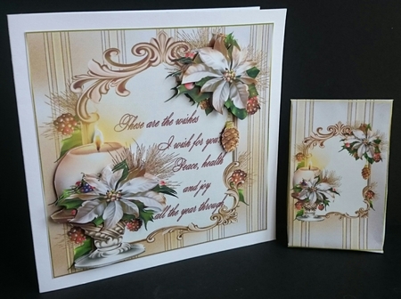 8x8 festival of joy with Christmas verse mini kit by Sue Soules