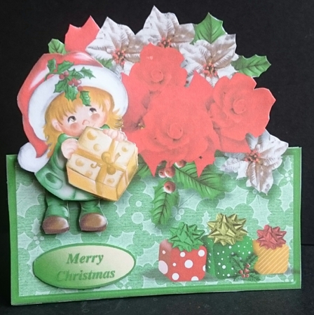 Christmas Surprise - Over the Edge Card Mini Kit by Sue Soules