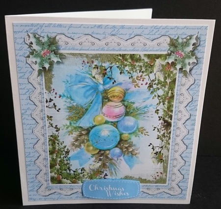 Beautiful Greetings at Christmas Time  by Sue Soules