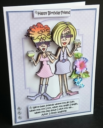 Rita and JJ best friends mini kit by Sue Soules