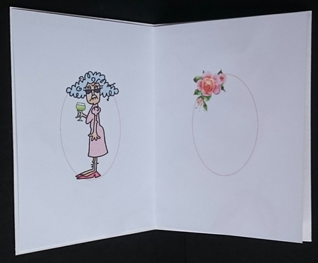 Stella and her fruit juice diet insert by Sue Soules