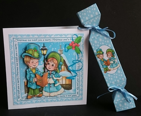 7x7 lets go caroling mini kit by Sue Soules