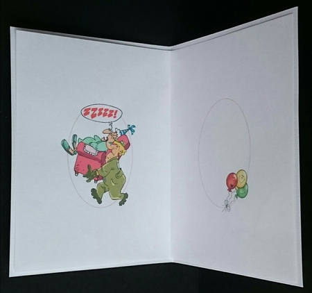 Clara the party girl insert by Sue Soules