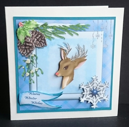 Frosty Reindeer by Sue Soules