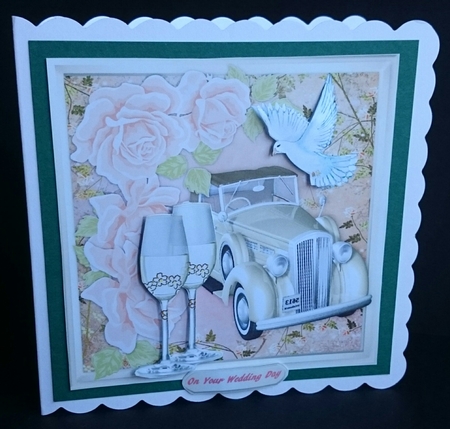 8x8 On your Wedding Day  by Sue Soules