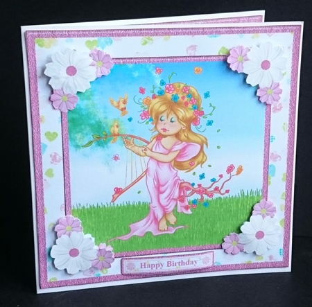 Magical Princess Card Topper & Decoupage - Birthday / Mothers Day by Sue Soules