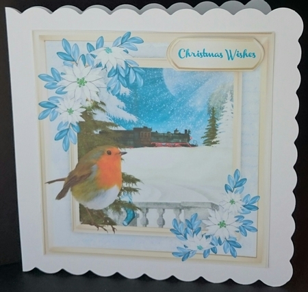 Beautiful Robin at Christmas  by Sue Soules