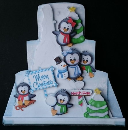 The Christmas Cake - A Frozen Winter Wonderland by Sue Soules