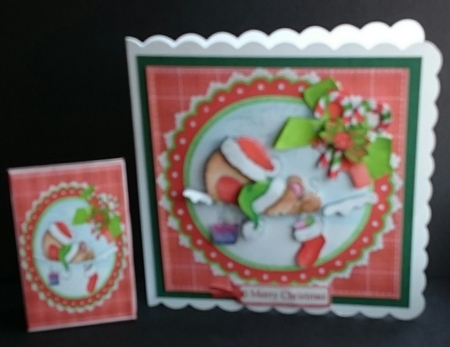 8x8 believe in magic Christmas mini kit by Sue Soules