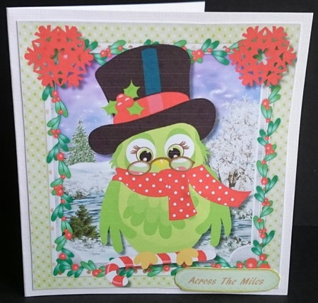 Grampa Owl and His Candy Cane by Sue Soules